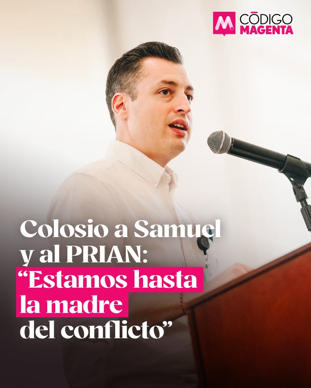 El Mensaje De Colosio A Samuel Garc A Y Al Prian Estamos Hasta La