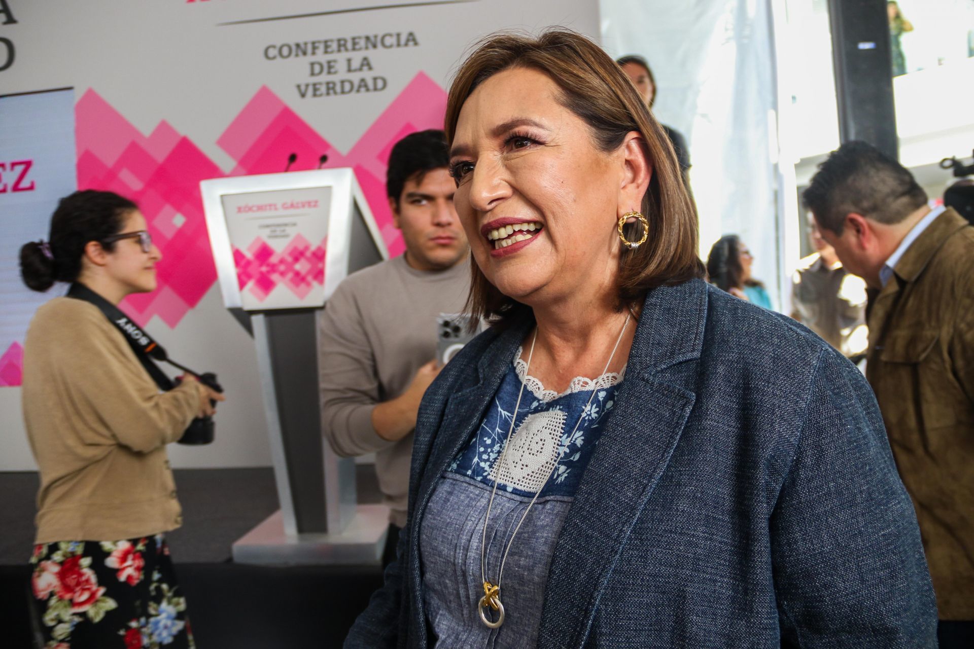 Xóchitl Gálvez reacciona a filtración de su teléfono Código Magenta