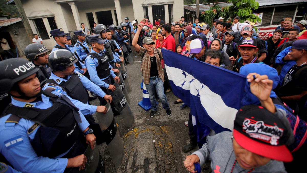 Migrantes, Nos Meten En Honduras