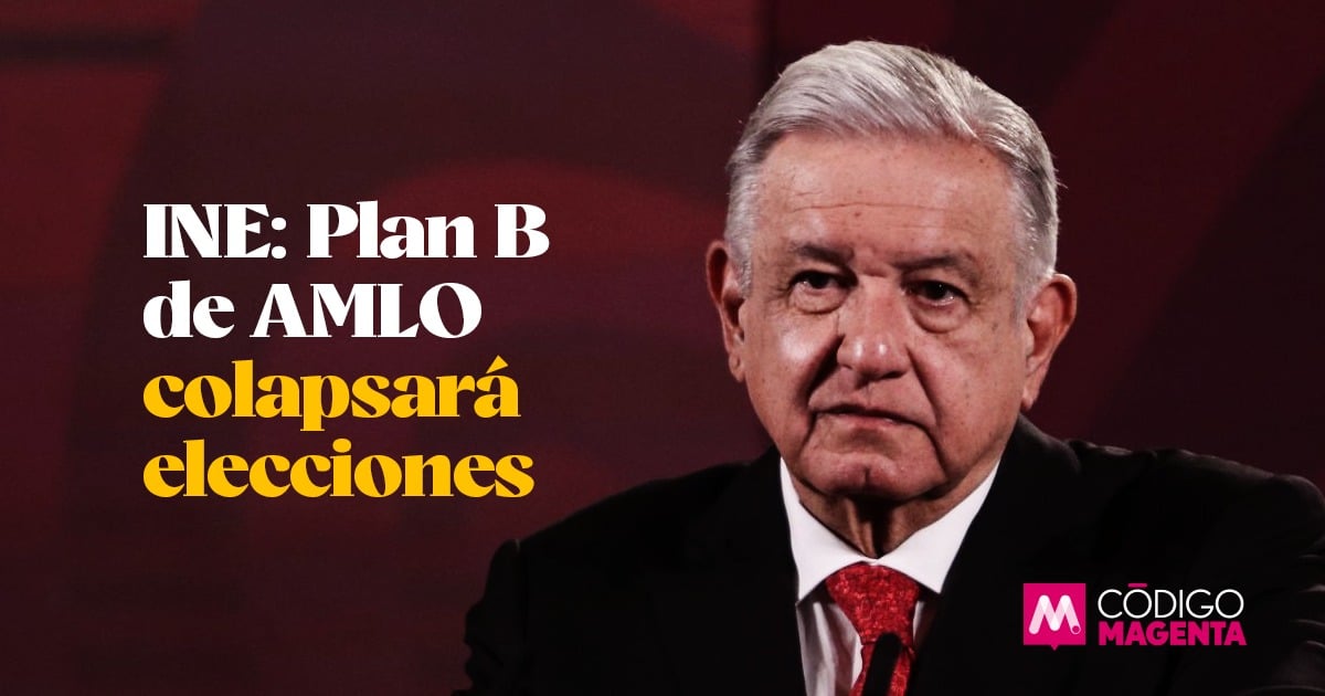 INE Advierte Colapso Electoral En 2024 Con El Plan B De AMLO - Código ...