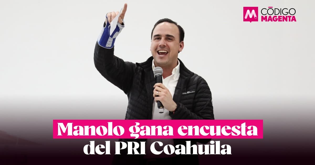 Manolo Jiménez Será El Candidato Del Pri A La Gubernatura De Coahuila Código Magenta 0920