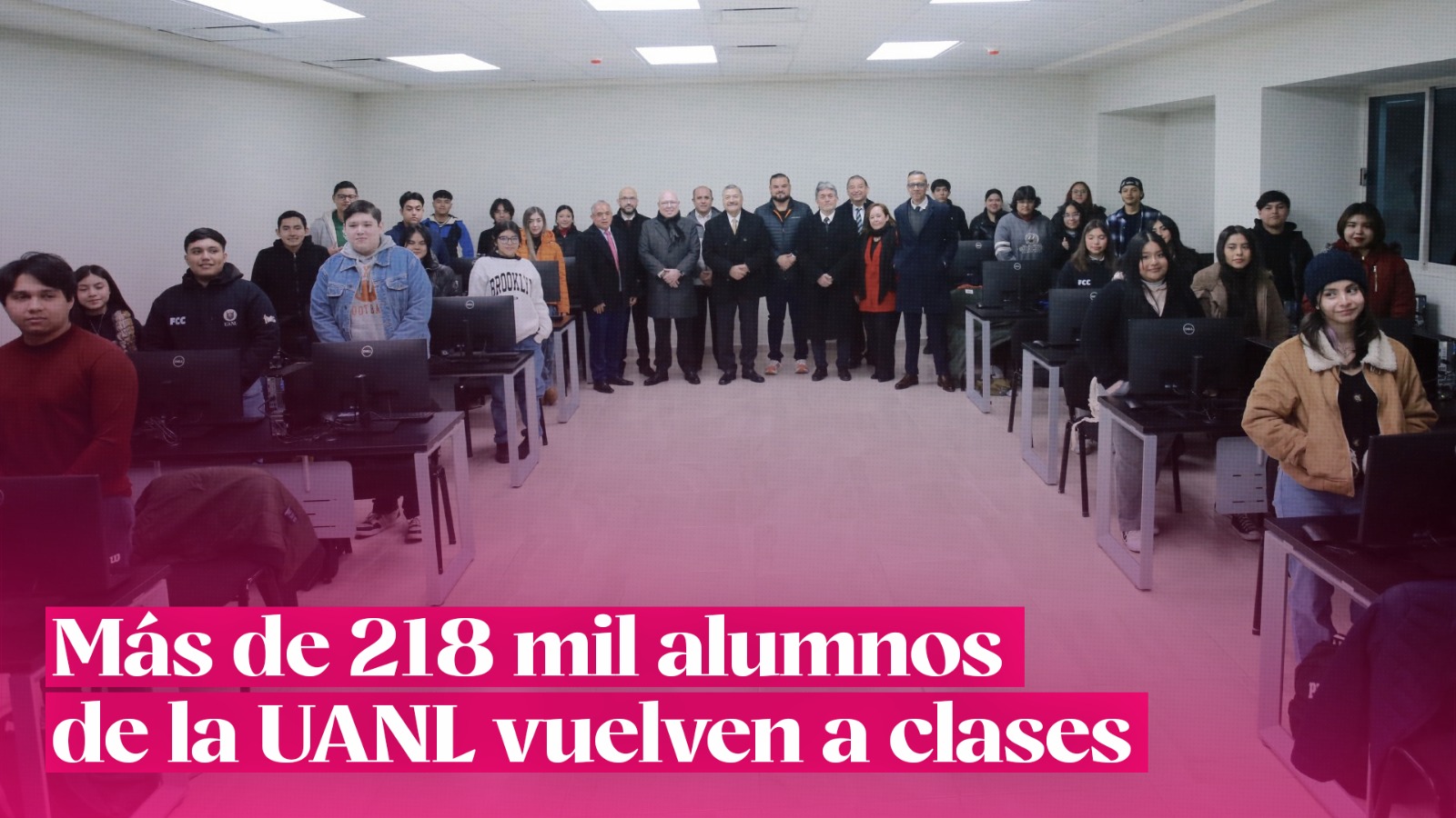 Más de 218 mil alumnos de la UANL vuelven a clases - Código Magenta